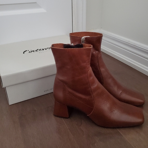 L'intervalle Shoes - Brand New, Never Worn L'intervalle Leather Boots